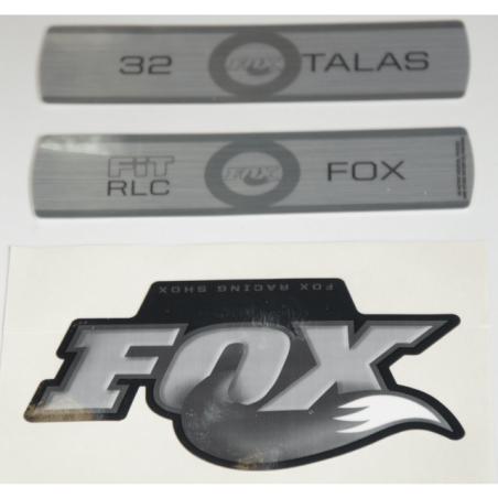 Autocolantes Fox 32 Talas III RLC Fit Preto 10