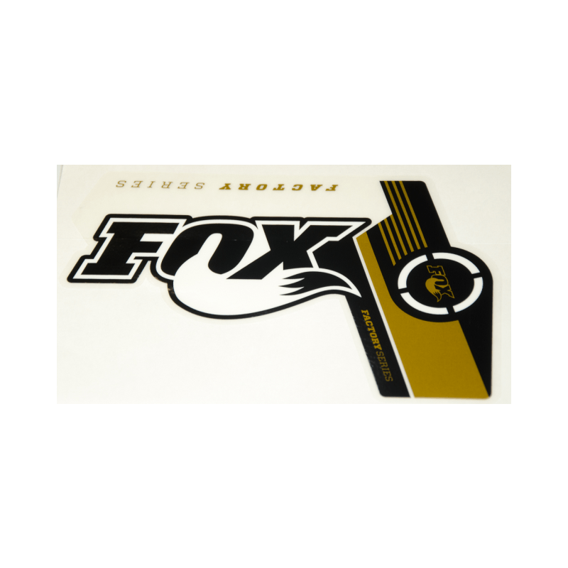 Adhesivo FOX 36 Oro Logo Factory