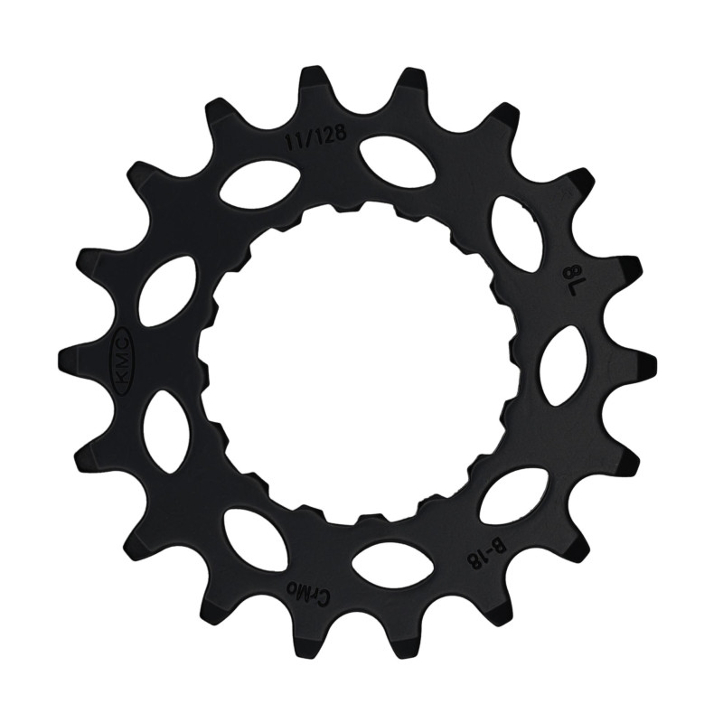 Sprocket F Bosch Front 18T Chromoly Black 11 128 