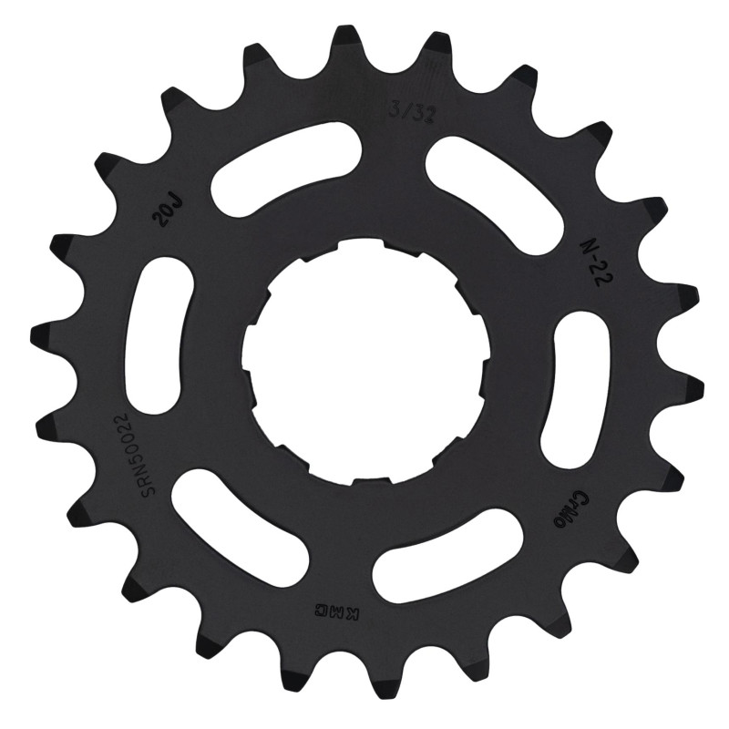 Sprocket R Enviolo  22T Chromoly Black 3 32 