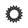 Sprocket R Rohloff 17 T Alu 7075 Black 1 8 