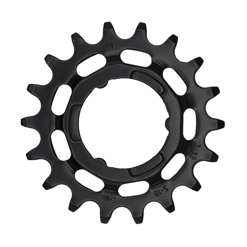 Sprocket R Shimano 18T Chromoly Black 3 32 