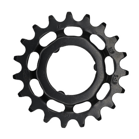 Sprocket R Shimano 19T Chromoly Black 1 8 