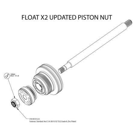 Porca FOX Flex-Lock