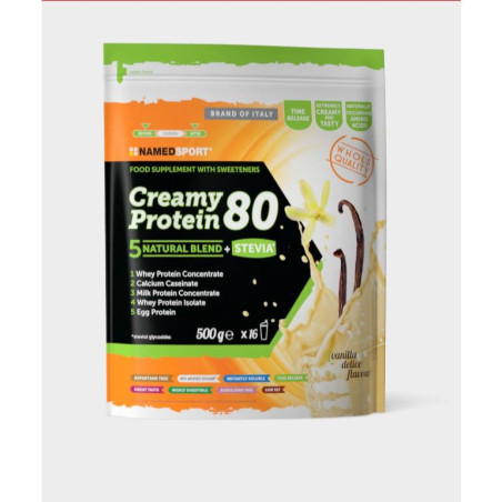 Po Named Creamy Protein 80 Vanilla Delice 500g