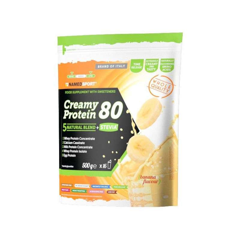 Po Named Creamy Protein 80 Banana Flavour 500g