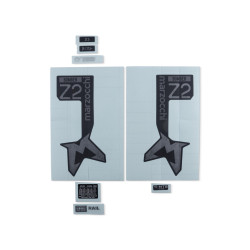Adhesivos Marzocchi Z2 Neutral Matte Black Logo 2024