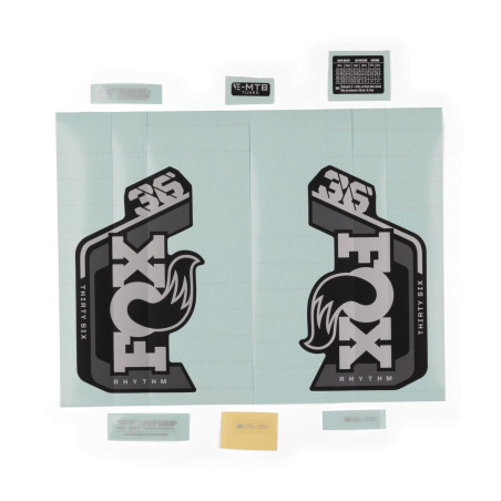 Adhesivos FOX 36 RHYTHM/E-Tune Gris  2024