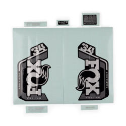 Adhesivos FOX 34 RHYTHM/E-Tune Gris  2024