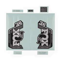 Adhesivos FOX 34 RHYTHM/E-Tune Gris  2024