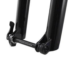 BAINHAS MONOC FOX 38 27.5 180 15X110QR Preto Brilho 2021