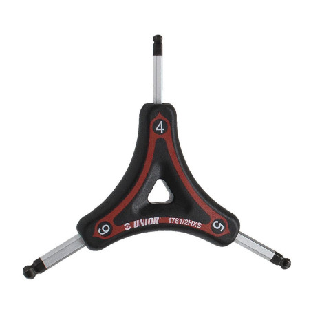 Chave Hexagonal Y Esférica Unior 4x5x6