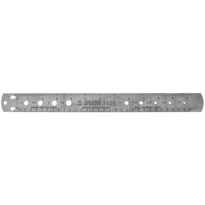 Regla Radios y Rodamientos Unior