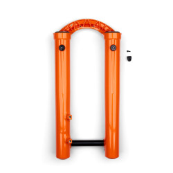 Botellas FOX 40 27.5" 20x110 Boost Naranja Brillo 20mm 2021