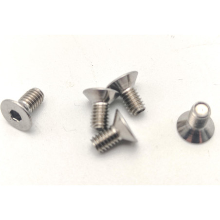Tornillo FOX M4 x 0,7 x 8mm Socket Flathead