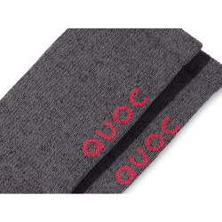 Meias Quoc Merino Graphite